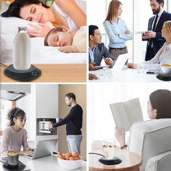 NIB Smart Beverage Coffee Mug Warmer with Auto Shut-Off and Detachable Cord - Picture 4 of 13